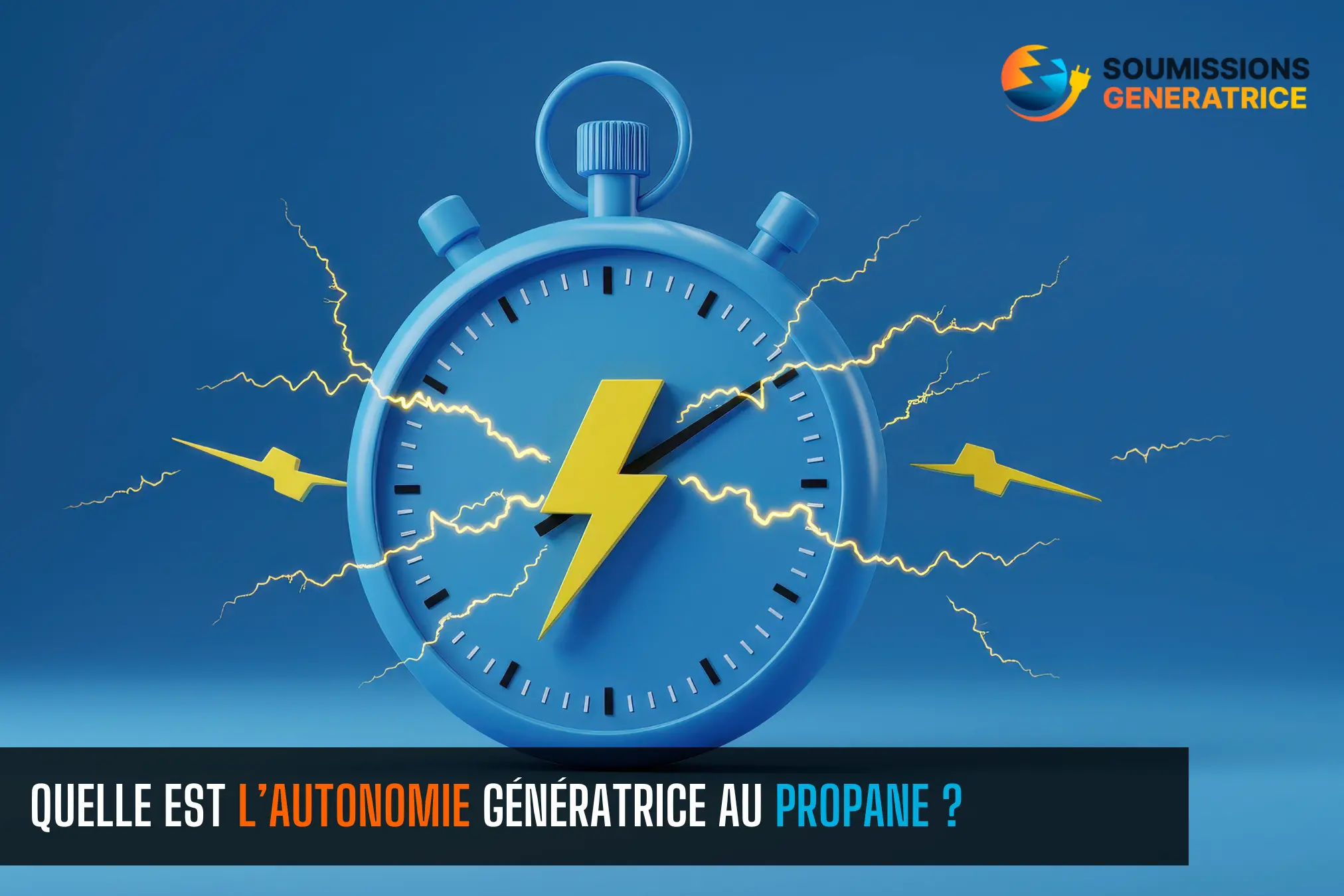 autonomie generatrice au propane