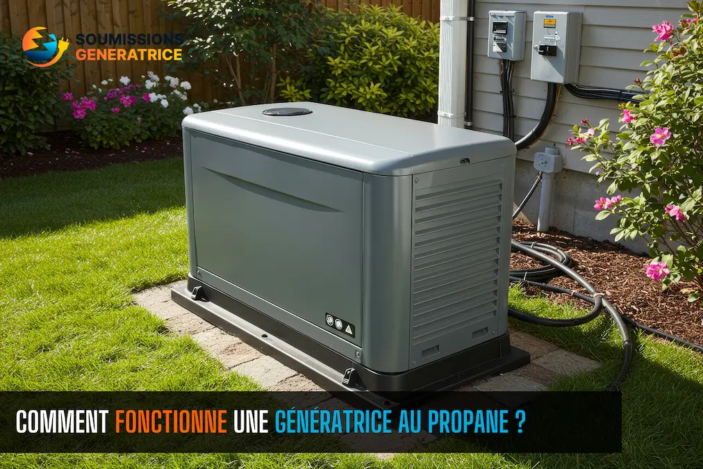 comment fonctionne une generatrice au propane